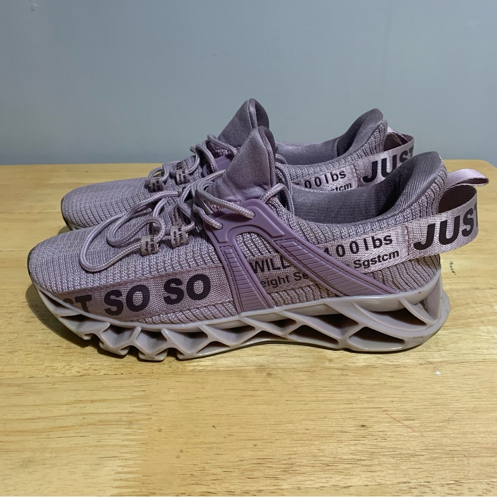 Just So So Breathable Running/Walking Light Purple Sneakers Shoes Women's‎ 10.5
